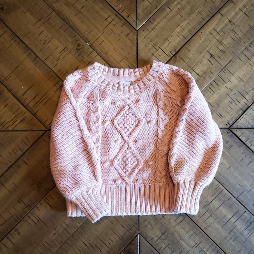 Baby Gap Girls Pink Sweater 2T